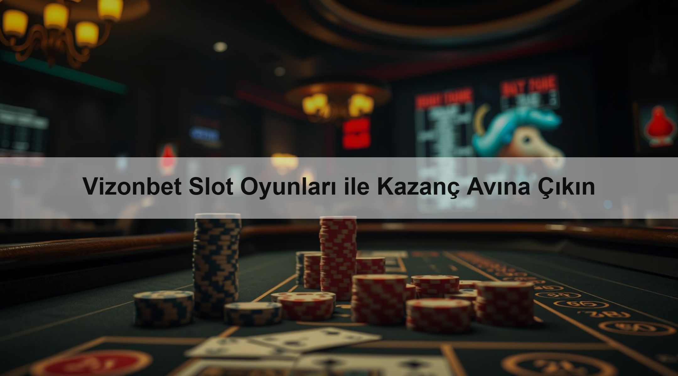 Vizonbet Slot Oyunları ile Kazanç Avına Çıkın